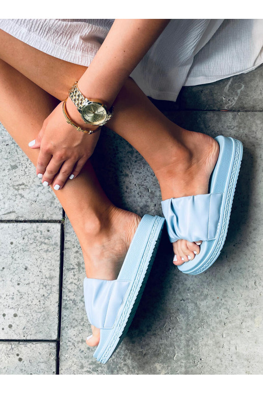 Chinelos azuis ATISSA BLUE