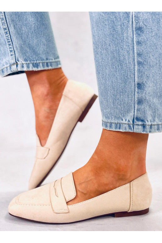Mocassins de camurça CLASSE BEIGE