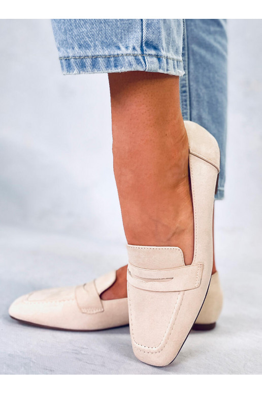 Mocassins de camurça CLASSE BEIGE