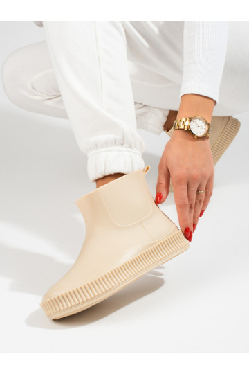 sapatos de borracha bege Shelovet 2