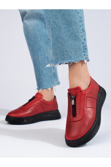 botins femininos vermelhos...