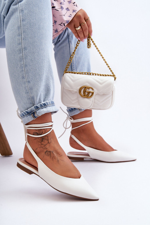 bailarinas com atacadores em branco... bailarinas com atacadores em branco...