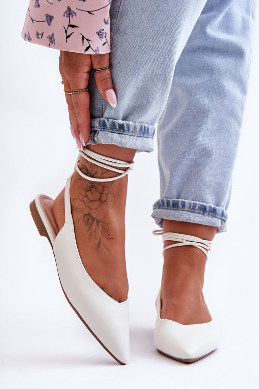 bailarinas com atacadores em branco... bailarinas com atacadores em branco...