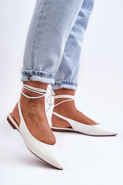 bailarinas com atacadores em branco... bailarinas com atacadores em branco...