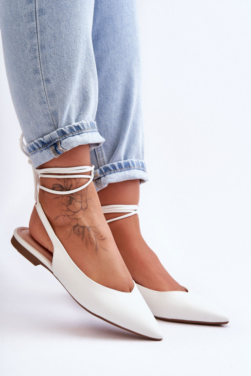 bailarinas com atacadores em branco... bailarinas com atacadores em branco...