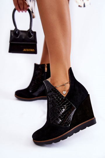 Botas de camurça com... 2