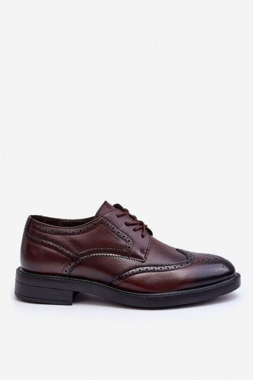 Botas marrons masculinas no estilo elegante de Gustavo