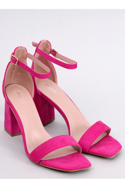 Sapatos rosa de salto alto AISHA