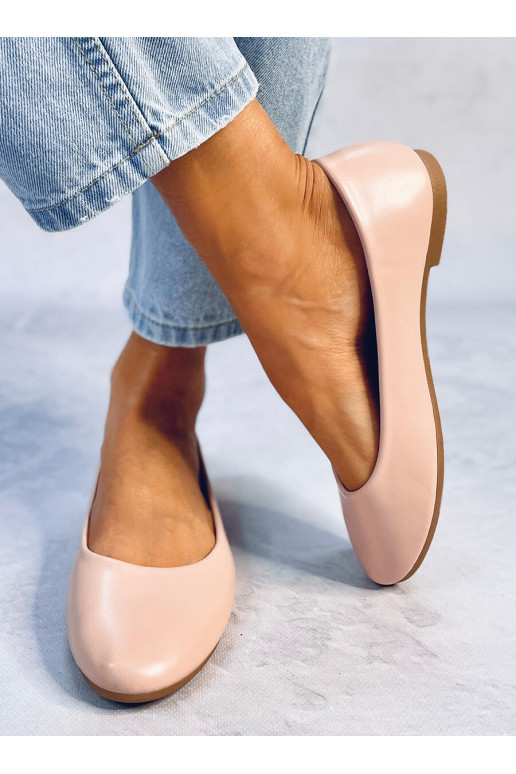 Sapatilhas femininas TOVA BEIGE com palmilha de couro