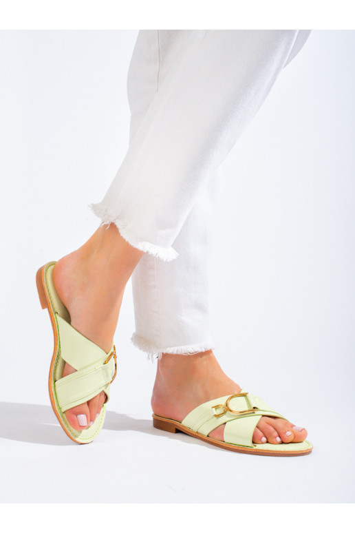 Chinelos femininos cor verde Shelovet Chinelos femininos cor verde Shelovet