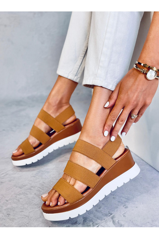 Sandálias marrom CREGGER CAMEL