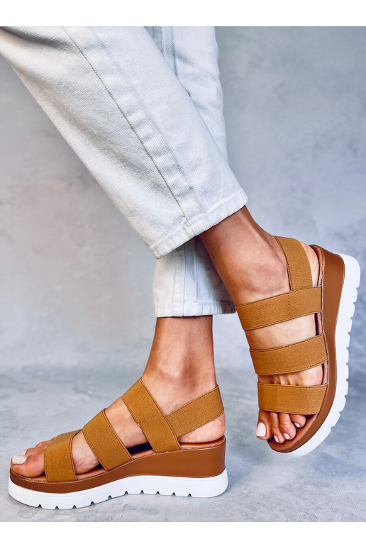 Sandálias marrom CREGGER CAMEL