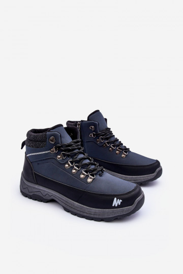 Botas de caminhada aquecidas para homem Westtide azul escuro