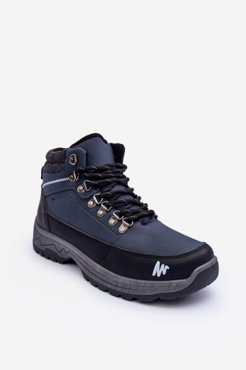 Botas de caminhada aquecidas para homem Westtide azul escuro 2