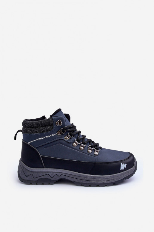 Botas de caminhada aquecidas para homem Westtide azul escuro