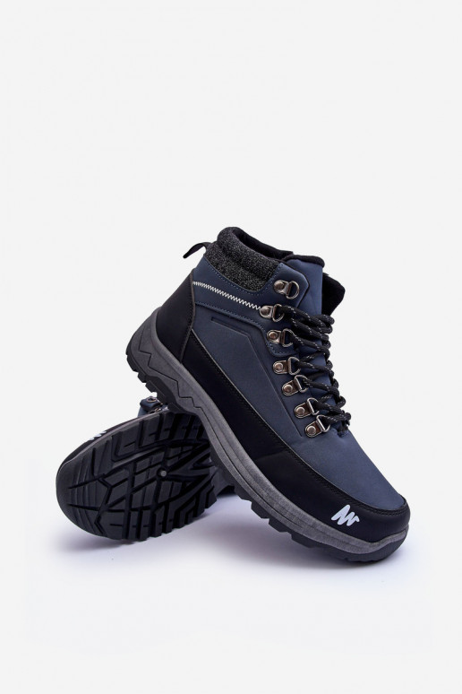 Botas de caminhada aquecidas para homem Westtide azul escuro