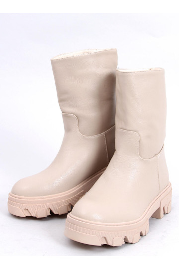 Botas femininas JOWITA BEIGE 2