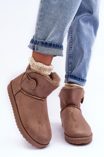 Botas de neve aquecidas bege Siriol