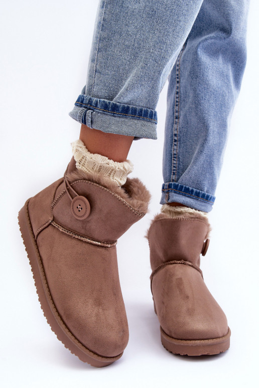 Botas de neve aquecidas bege Siriol