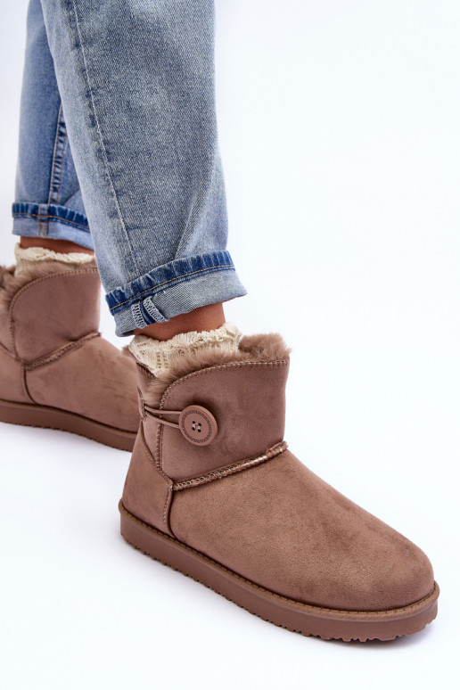 Botas de neve aquecidas bege Siriol