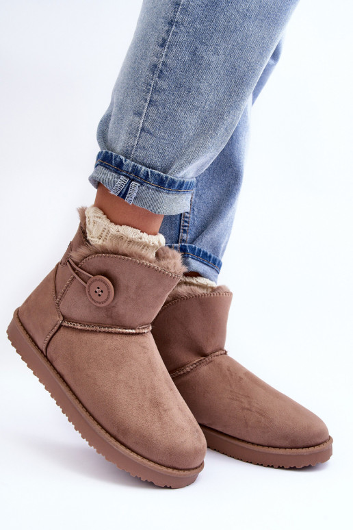 Botas de neve aquecidas bege Siriol