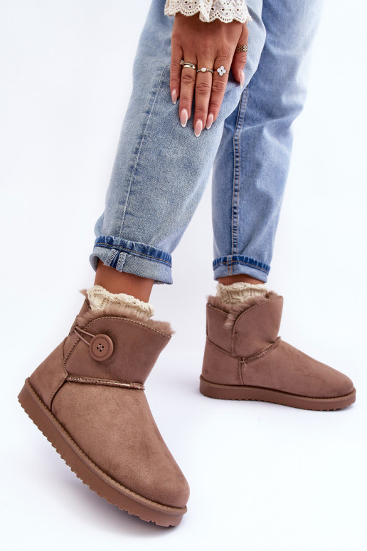 Botas de neve aquecidas bege Siriol