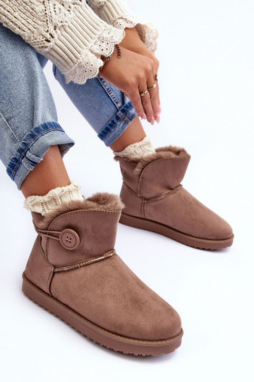 Botas de neve aquecidas bege Siriol
