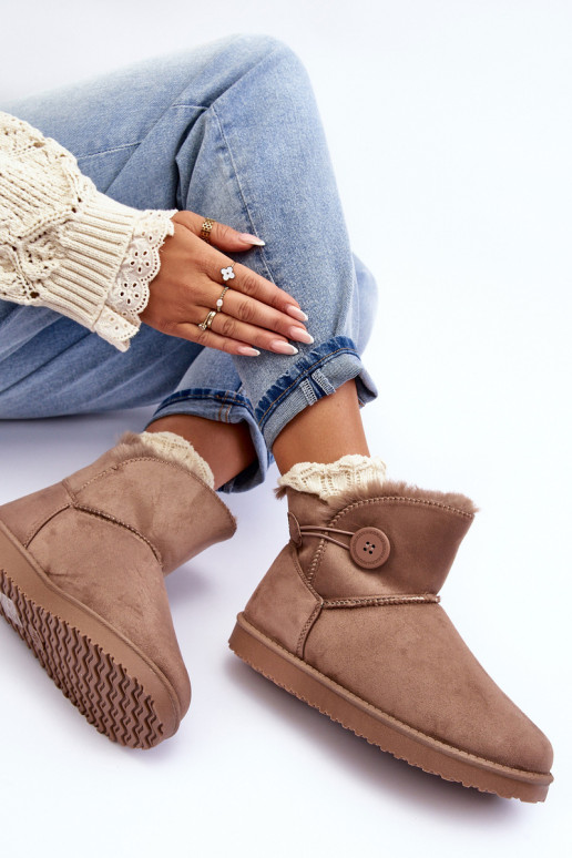 Botas de neve aquecidas bege Siriol