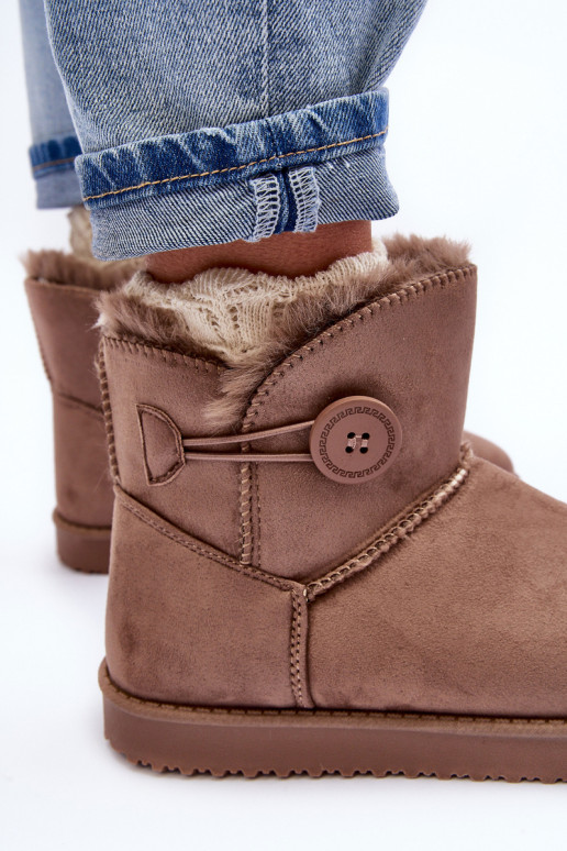 Botas de neve aquecidas bege Siriol
