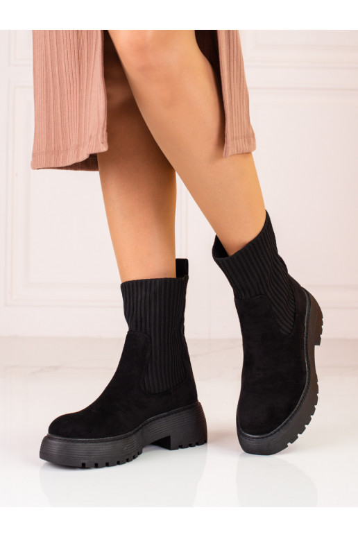 Botas femininas Shelovet cor preta
