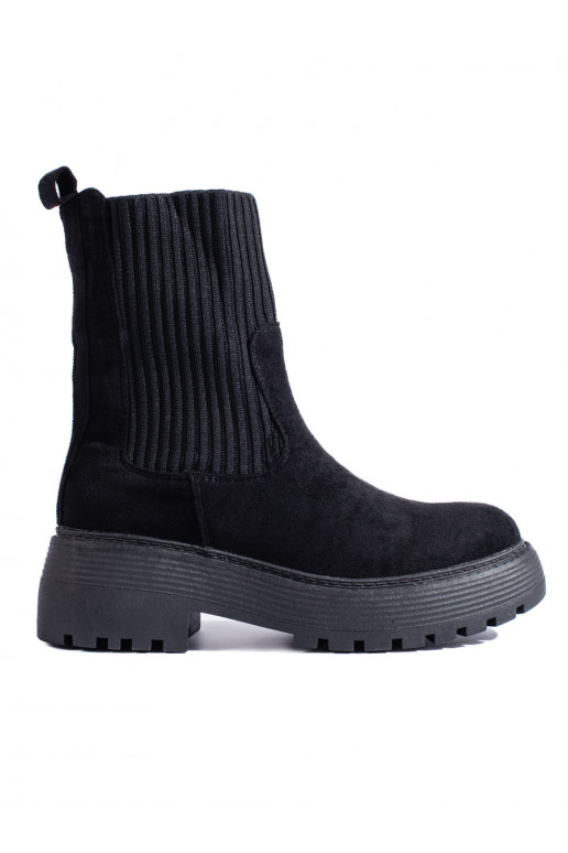 Botas femininas Shelovet cor preta
