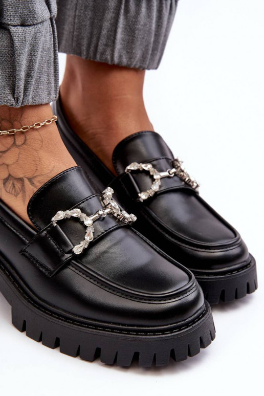 Mocassins com salto largo em Lemmitty... Mocassins com salto largo em Lemmitty...