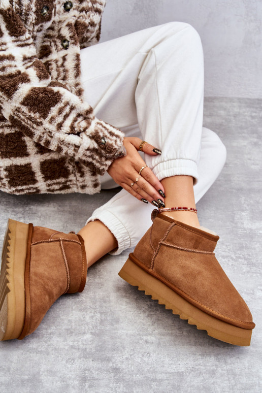 Botas de neve Nucca castanhas