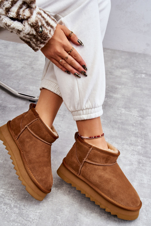 Botas de neve Nucca castanhas