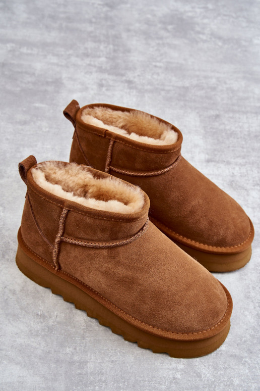 Botas de neve Nucca castanhas