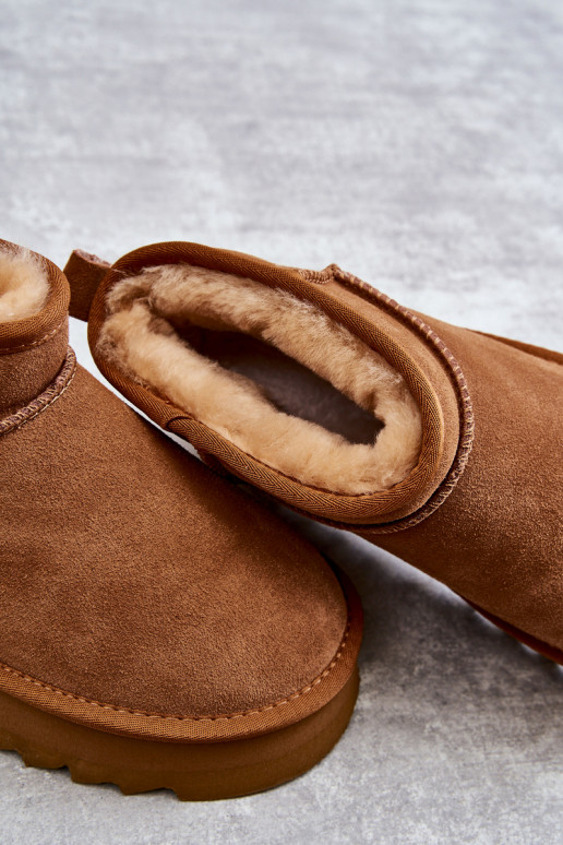 Botas de neve Nucca castanhas