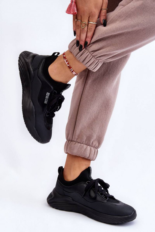 Modelo de tênis sapatos Memory Foam System Big Star cor preta