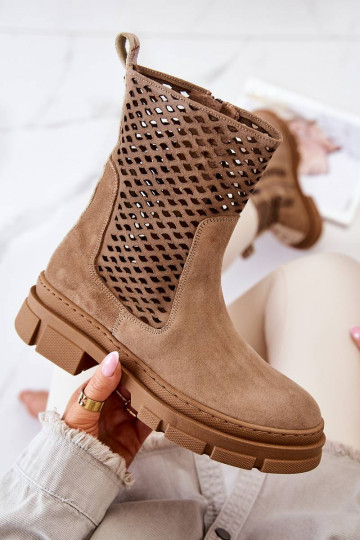 botas enormes Nicole cor...