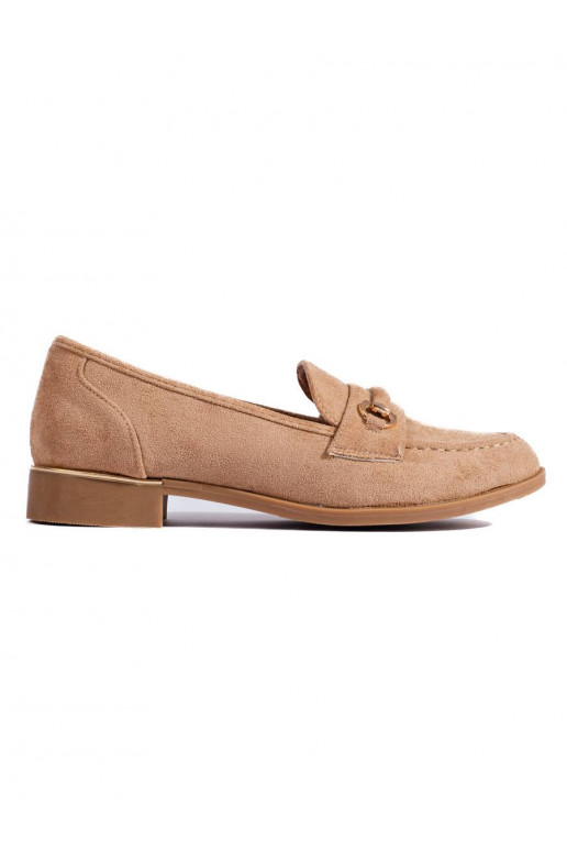 Sapatos modelo Suede Lords bege Shelovet Sapatos modelo Suede Lords bege Shelovet