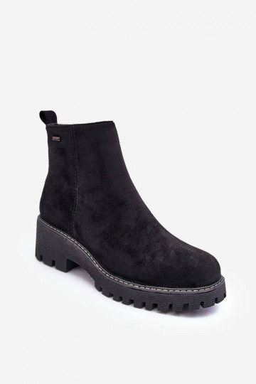Botas de camurça com salto... 2