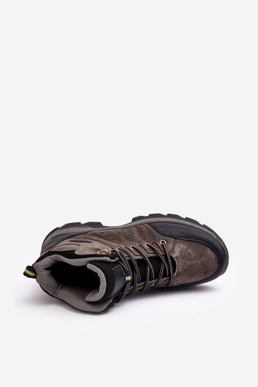 Sapatos masculinos na cor cinza Fontanoe
