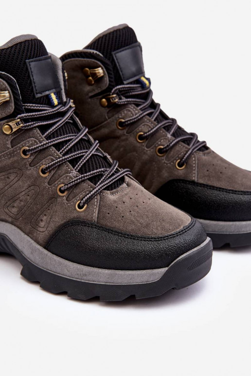 Sapatos masculinos na cor cinza Fontanoe