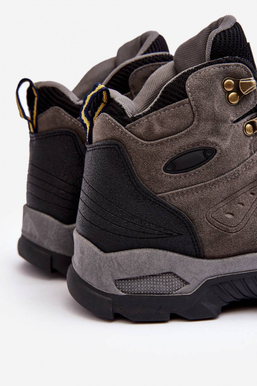 Sapatos masculinos na cor cinza Fontanoe