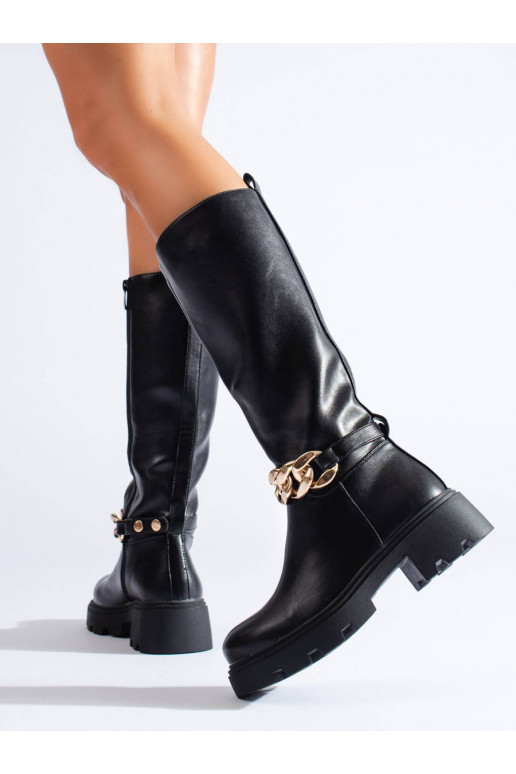 Botins Shelovet com corrente Botins Shelovet com corrente