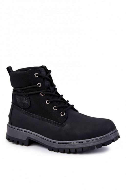 Botas Memory Foam Big Star cor preta Botas Memory Foam Big Star cor preta