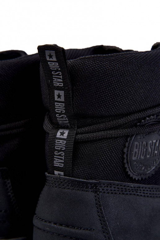 Botas Memory Foam Big Star cor preta Botas Memory Foam Big Star cor preta