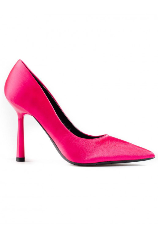 sapato de salto alto na cor rosa Vinceza