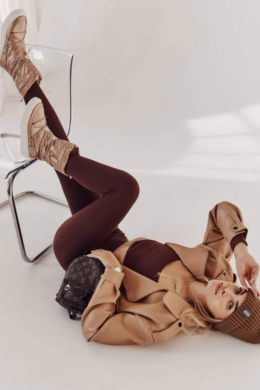 Botas de neve aquecidas Big Star bege Botas de neve aquecidas Big Star bege