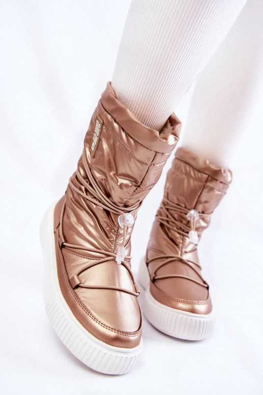 Botas de neve aquecidas Big Star bege