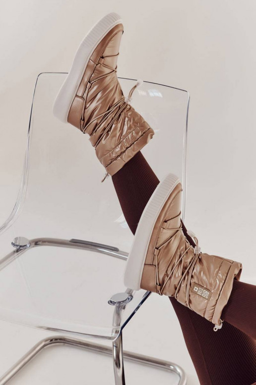 Botas de neve aquecidas Big Star bege